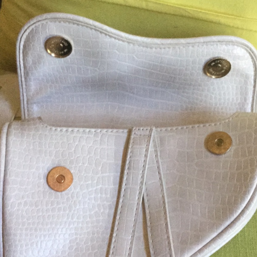 Equestrian style bag cowgirl boho farmer’s market chic croc print rodeo travel - Picture 4 of 7